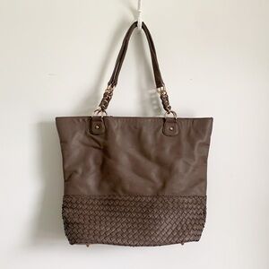 Deux Lux Dark Taupe Vegan Leather Bag